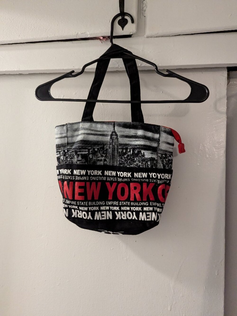 Robin Ruth New York City Skyline Small Canvas Tote Bag